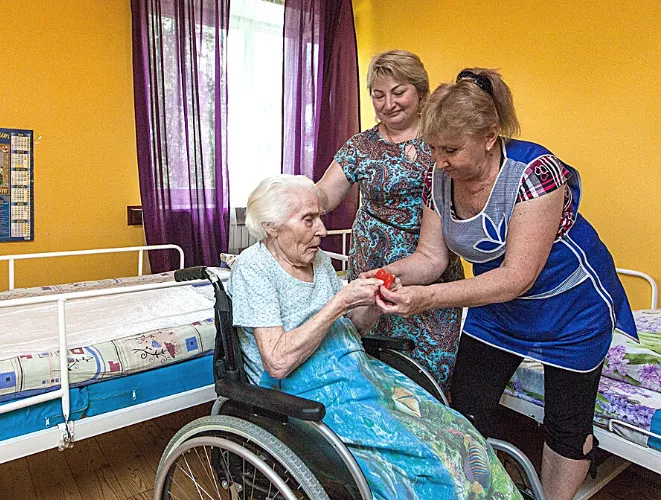 Дом-интернат для инвалидов Услуги размещения в дома-интернаты для инвалидов